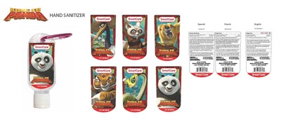 Label 1 (Kunfupanda Handsanitizer Label 1)